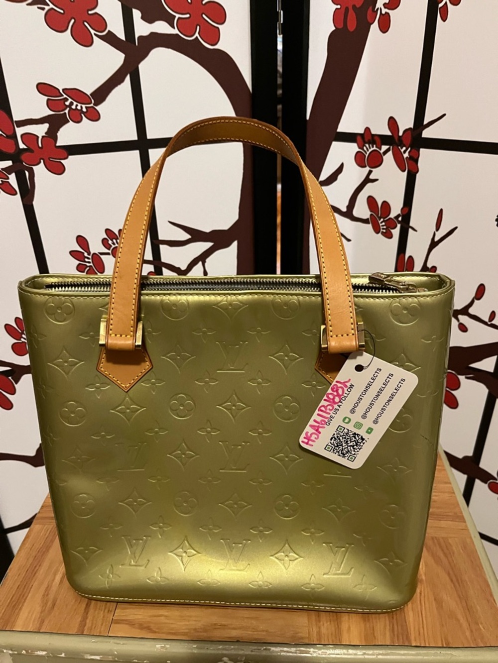 Louis Vuitton leather bag